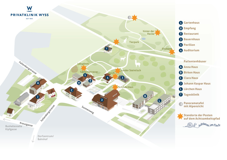Arealplan Achtsam im Park